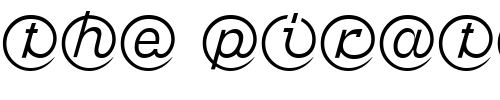 Font : LinotypeMailbox-Light 2 Custom Text : The Pirate Way Test your own text here Click to download or to view this font on a tshirt that can be custom printed in Bali